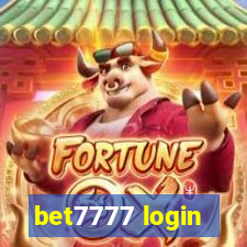 bet7777 login